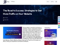 The Road to Success: Strategies to Get More Traffic on