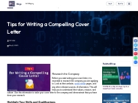Tips for Writing a Compelling Cover Letter