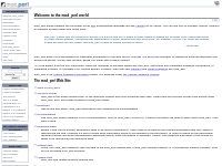 mod_perl: Welcome to the mod_perl world