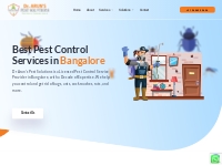 Pest Control Bangalore | Herbal Pest Control Services in Bangalore