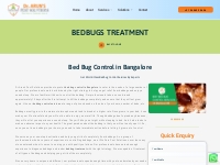 Bed Bug Control Bangalore | Best Bedbugs Treatment Near Me