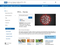   	Home - Public Health Image Library(PHIL)