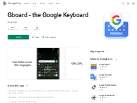 Gboard - the Google Keyboard - Apps on Google Play