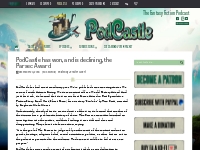 PodCastle has won, and is declining, the Parsec Award - PodCastle