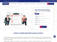 Checkout Best Individual Health Insurance Plan Online at Policychayan.