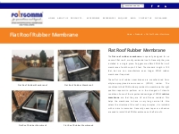 Flat Roof Rubber Membrane | Polygomma Industries Pvt. Ltd