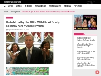 Kevin Mccarthy Has 2 Kids With His Wife Judy Mccarthy, Family