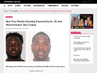 New Year Florida Shooting | Davonta Harris, 30, And Abdul
