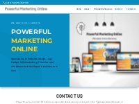 Contact Powerful Marketing Online Web Design, SEO, Social Media