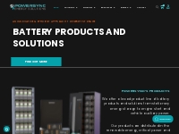 Energy Storage Systems | POWERSYNC Energy Solutions