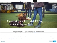 Unleashing the Potential: K9 Dog Training in Kansas City   Precision D