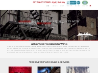 Fire Escape Repair Chicago IL | Fire Escapes Precision Iron Works