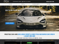 Prestige Car Hire | Luxury Car Hire | Sports Car Hire