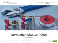Instruction Manual (IOM) - Primotek Associates Ltd
