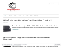 Printer Driver Download - Printer Drivers