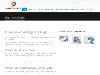 Business Card Printing in Edinburgh | Print Pixels Ltd