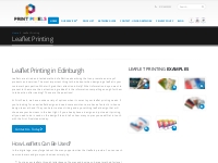 Leaflet Printing in Edinburgh | Print Pixels Ltd
