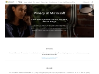 Privacy – Microsoft privacy