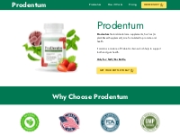 Prodentum (Official US Website) Only $49/per Bottle