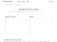 Convert C# snippet to Java