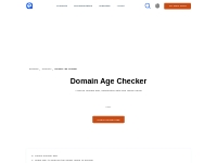 Check domain age