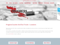 Locations Progress Services | Progress Couriers