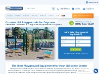Commercial Playground Equipment for Daycare   Childcare Centers - Comm