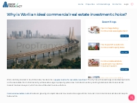 Why is Worli an ideal commercial real estate investment choice?