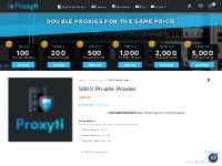 5000 Private Proxies   Elite Private Proxies by Proxyti.com » Buy Prox