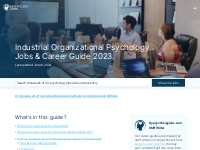 Industrial Organizational Psychology Jobs   Career Guide 2024 - Psycho