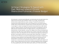 14 Smart Strategies To Spend Left-Over Railroad Lawsuit...