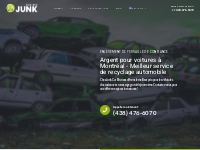Argent pour voiture à Montréal - Recyclage automobile