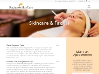 Skincare   Facials - Radiance SkinCare