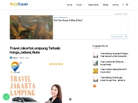 Travel Jakarta Lampung Terbaik: Harga,Jadwal,Rute - RARATRAVEL.ID