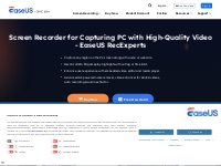Screen Recorder - EaseUS RecExperts 2024 [Free&Download]