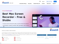 Best Mac Screen Recorder No Watermark - EaseUS RecExperts for Mac