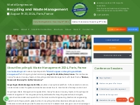 Recycling Conference 2024 | Waste Management Conference 2024| Recyclin