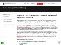 Emergency Flood Restoration Services in Melbourne | Water Damage Resto
