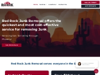 Junk Removal And Pick-Up Services Arizona | Red Rock Junk Removal