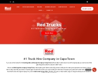 Truck Hire Cape Town - Red Trucks