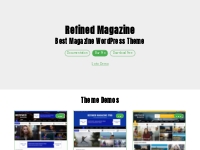 Refined Magazine: Best Magazine WordPress Theme