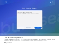 Fast Bulk Domain Search. Bulk Check and Register Free Domain Names
