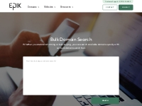Bulk Domain Search: Register Domain Names - Epik