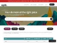 Domain Pricing - Epik.com