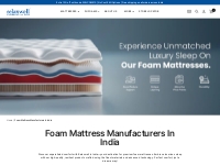 Best Foam Mattress Manufacturers In Hyderabad | Foam Mattress Near Me 