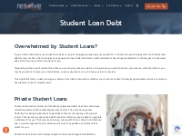 Student Loan Debt Attorneys - Resolve Law Group