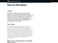 Service information