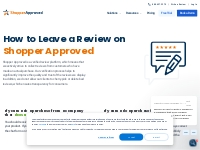 Write a Review Page by Shopper Approved