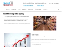 Food   Beverage Sales agency - Retail Marketing