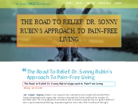 The Road to Relief: Dr. Sonny Rubin's Approach to Pain-Free Living